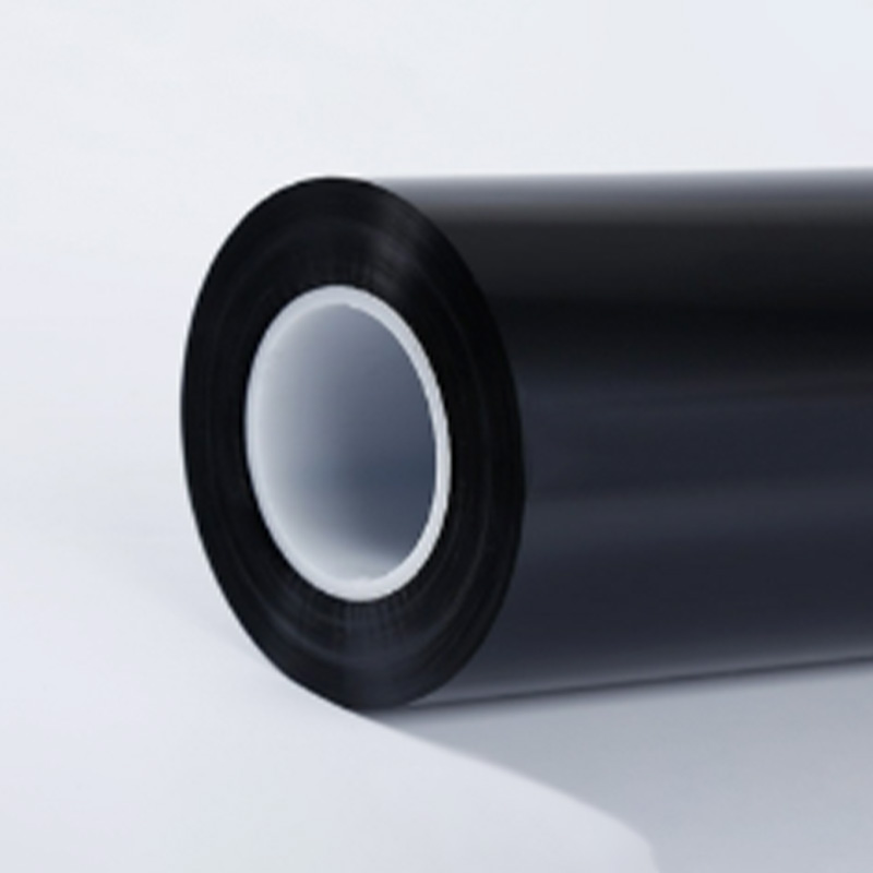 Zwarte breekbare glanzende lasergraveerfilm