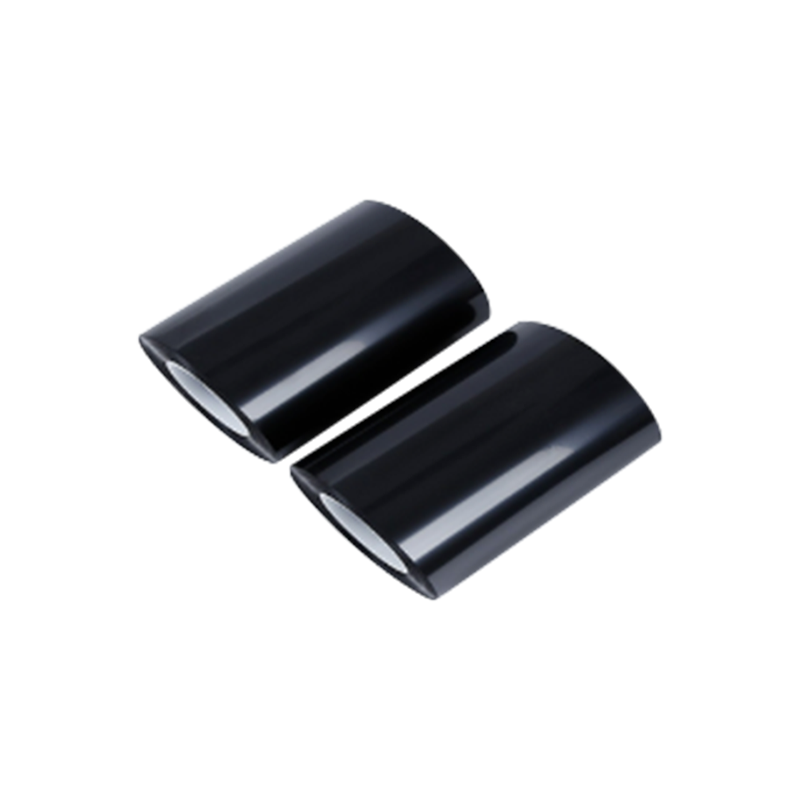 Zwarte niet-brekende glanzende lasergraveerfilm